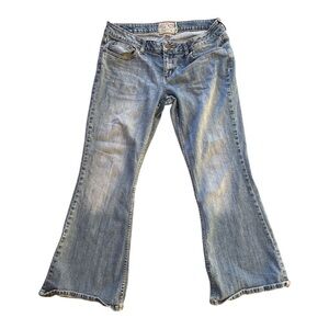 American Rag Blue Jeans Super Flare 11 Short